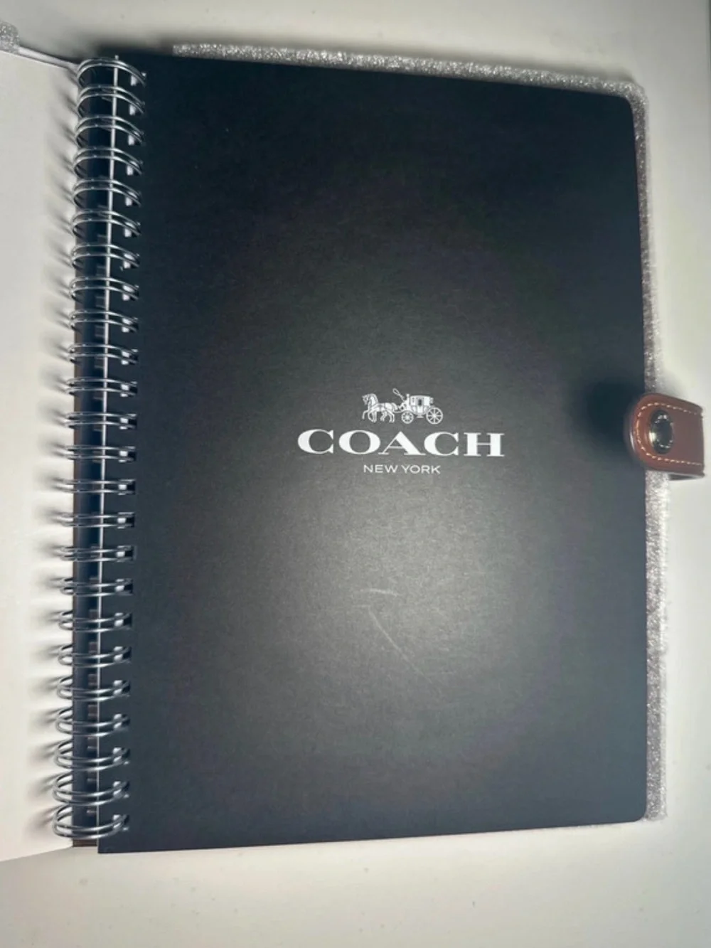 Coach Tan and Brown Signature Canvas Organizer Cover